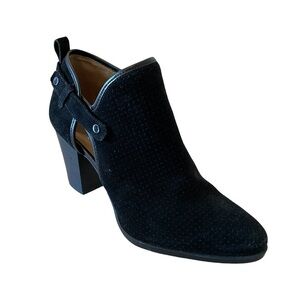 Franco Sarto Dakota Side Zip Booties, Black Women’s Size 10M